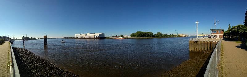 Die Weser bei Vegesack