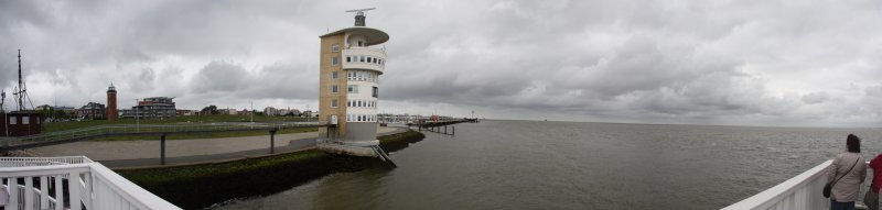 Cuxhaven - Blick zur Kugelbake
