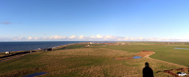 Blick vom Bovbjerg Fyr in Richtung Ferring