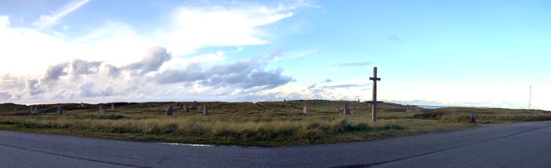 Denkmal an die Seeschlacht im Skagerrak von 1916 in Thyborøn