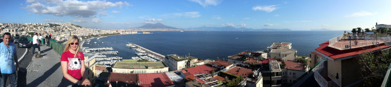 17.10.2019 - Neapel - Blick von Mergellina auf die Stadt