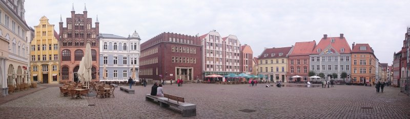 Stralsund - Blick über den Alten Markt