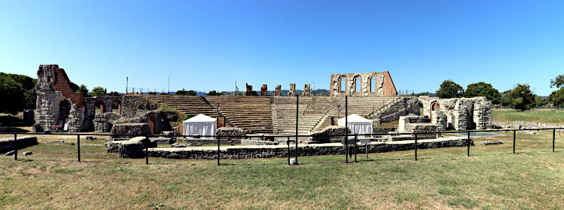Das Teatro Romano in Gubbio