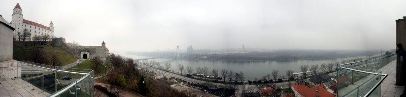 16.12.2014 - Bratislava - Blick über die Donau