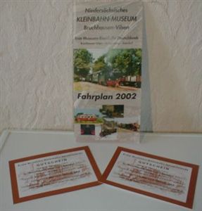 Karten für Museumseisenbahn